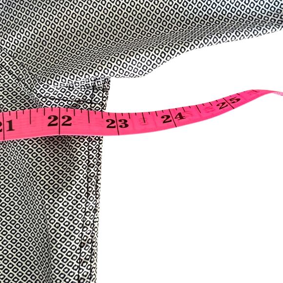 Calvin‎ Klein Mens Infinite Gray Diamond Print Button Up Long Sleeve Size L Work - Picture 5 of 8